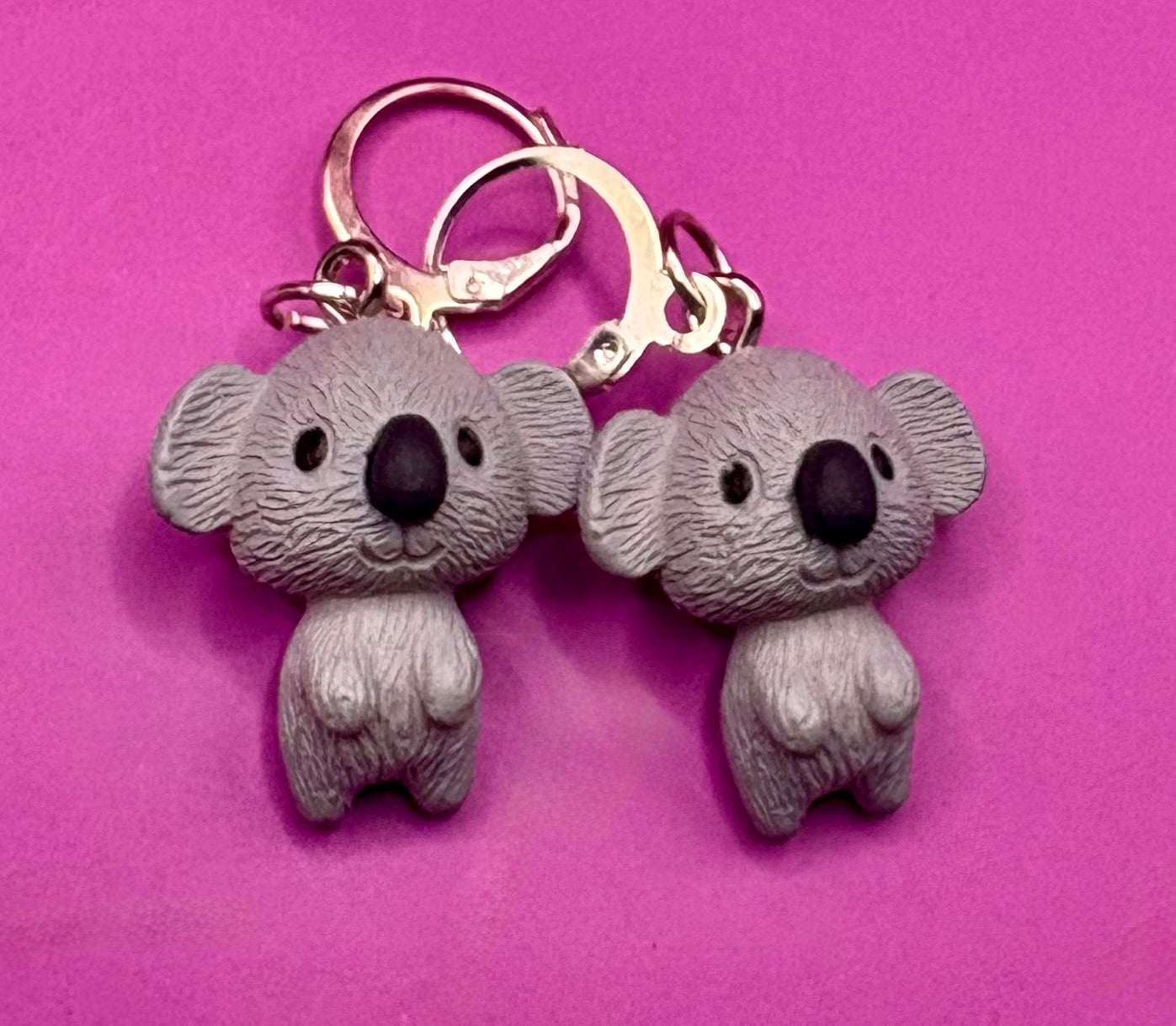 Playful Novelty Dangly Drop Earrings - Choose from Cheese, Koala, Flamingo, and Frog Designs in Resin for Cartoon-Style Costume Jewelry