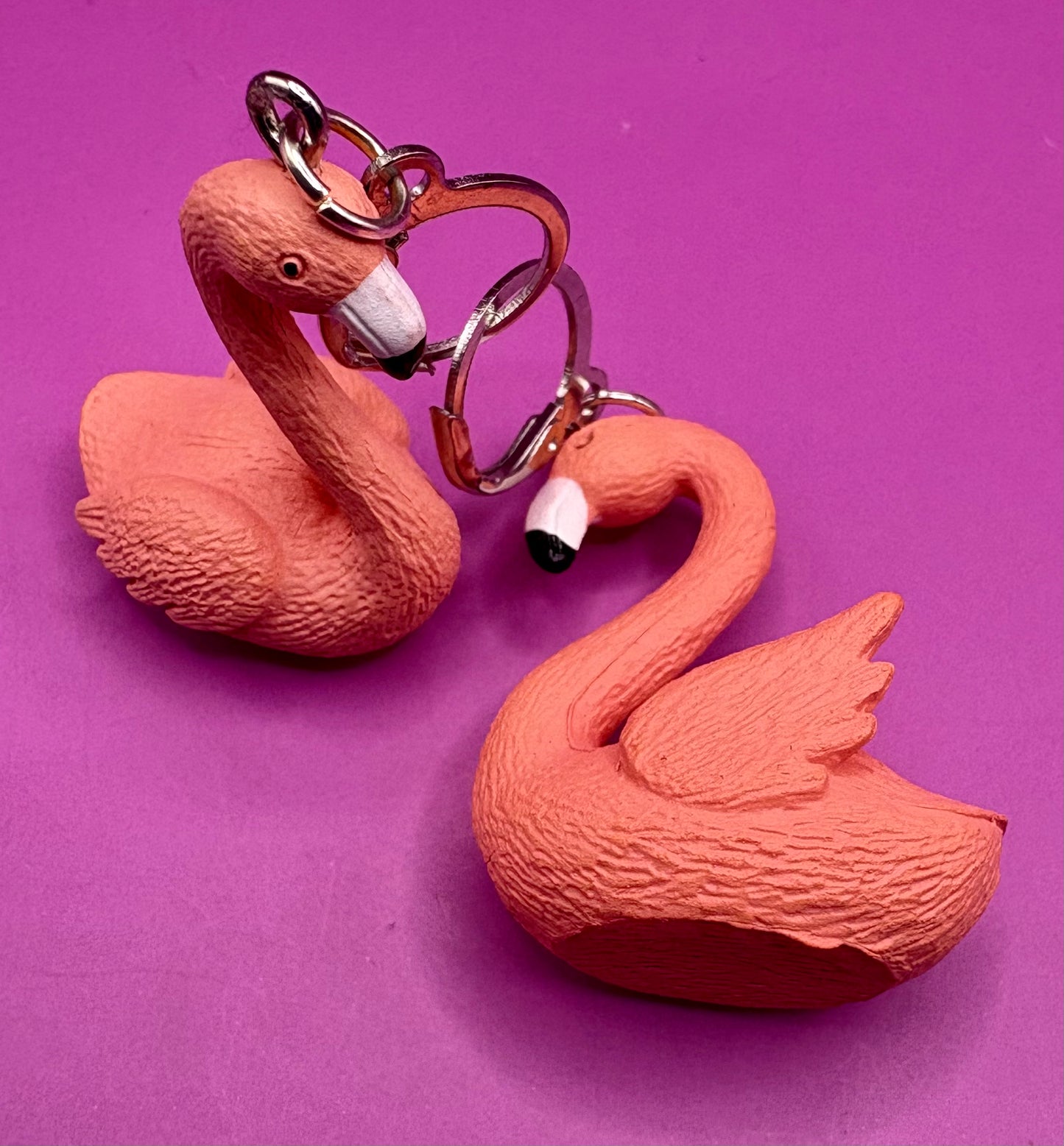 Playful Novelty Dangly Drop Earrings - Choose from Cheese, Koala, Flamingo, and Frog Designs in Resin for Cartoon-Style Costume Jewelry