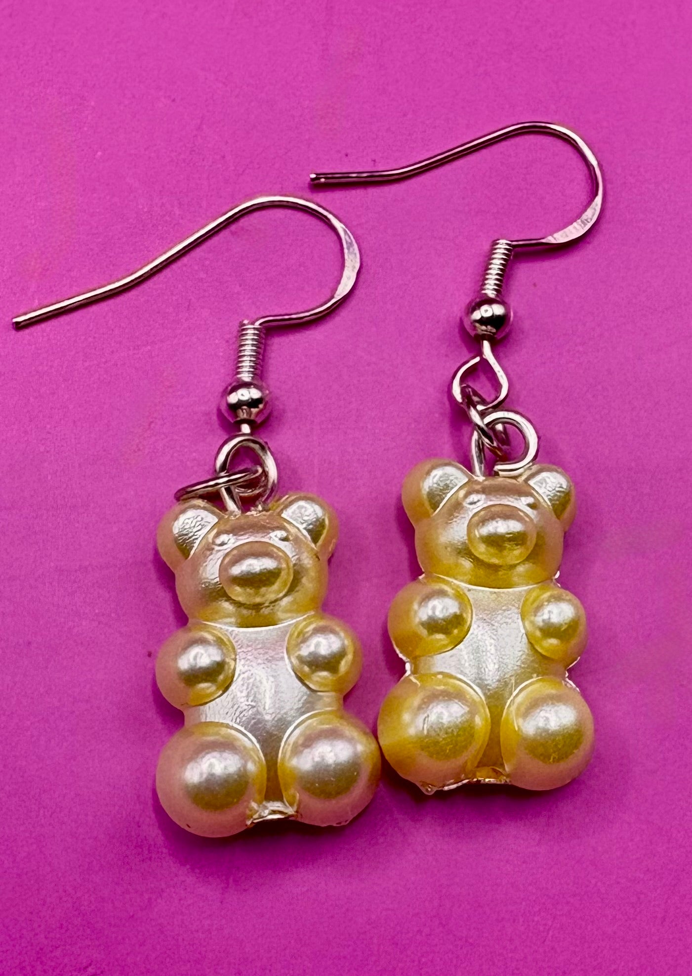 Colorful Gummy Bear Earrings - Fun and Playful Jewelry Inspired by Haribo Candy, Perfect for Sweet Treat Lovers and Unique Fashion Accessories