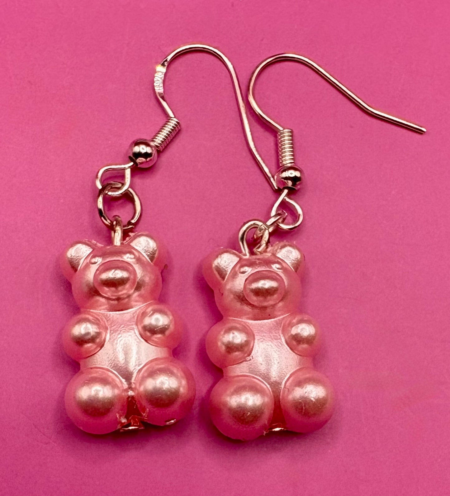 Colorful Gummy Bear Earrings - Fun and Playful Jewelry Inspired by Haribo Candy, Perfect for Sweet Treat Lovers and Unique Fashion Accessories