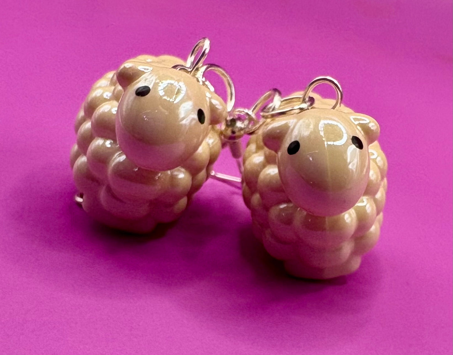 Cute Corgi, Sheep, and Pig Drop Dangly Earrings - Playful Animal-Themed Jewelry for Animal Lovers