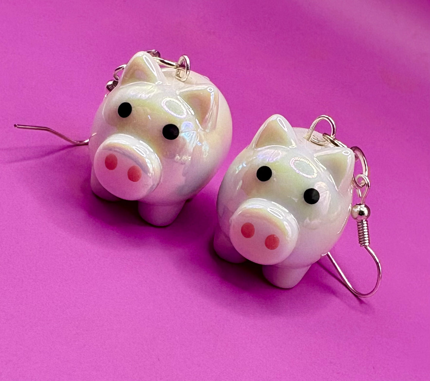 Cute Corgi, Sheep, and Pig Drop Dangly Earrings - Playful Animal-Themed Jewelry for Animal Lovers
