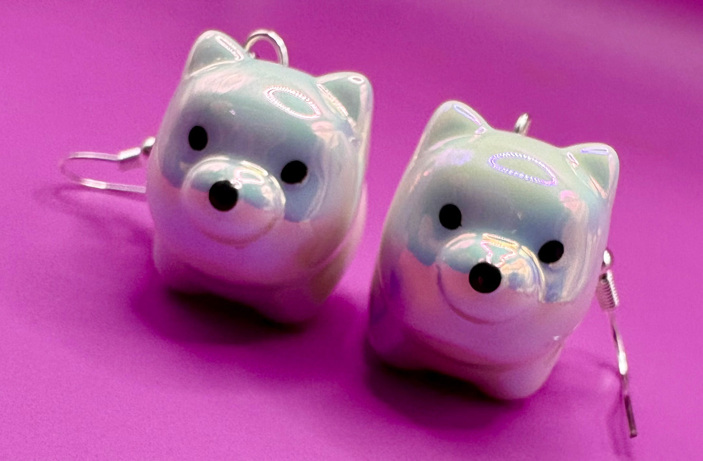 Cute Corgi, Sheep, and Pig Drop Dangly Earrings - Playful Animal-Themed Jewelry for Animal Lovers