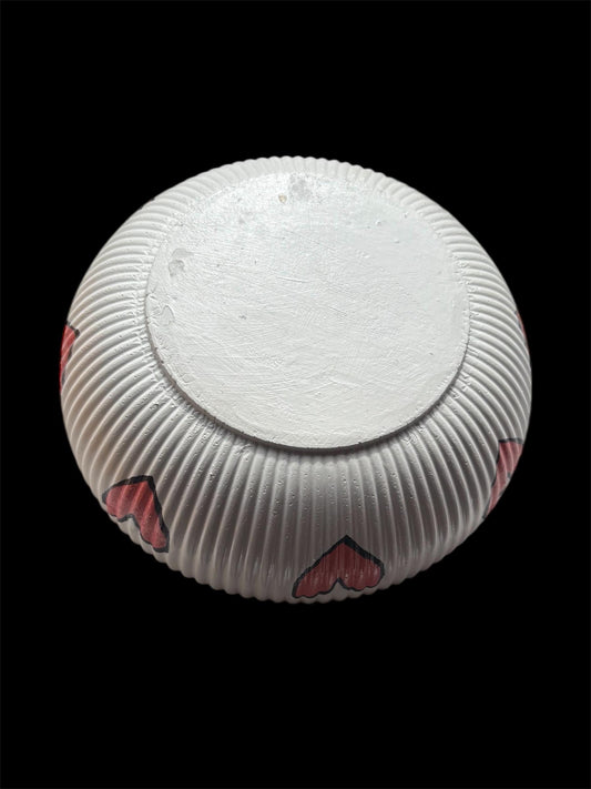 Hand Painted Highland Cow Decorative Bowl Rustic Farmhouse Jewelry Dish Trinket Holder Cute Cow Gift for Animal Lovers