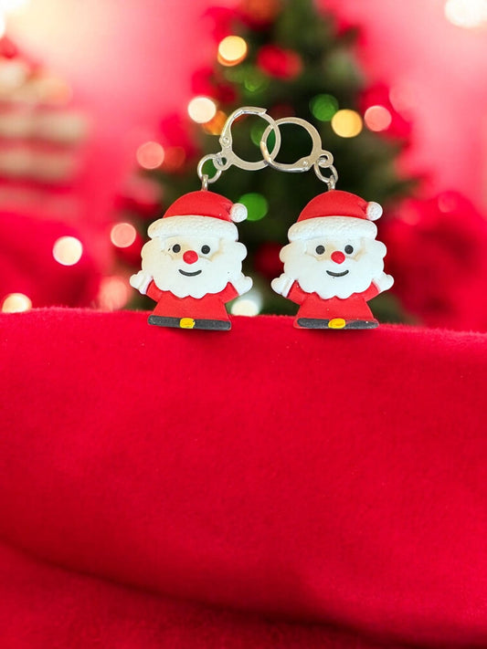 Adorable Christmas Earrings Santa, Penguin, Gnome, Stocking Sweater Designs Handmade Holiday Earrings Cute Festive Jewelry Gifts