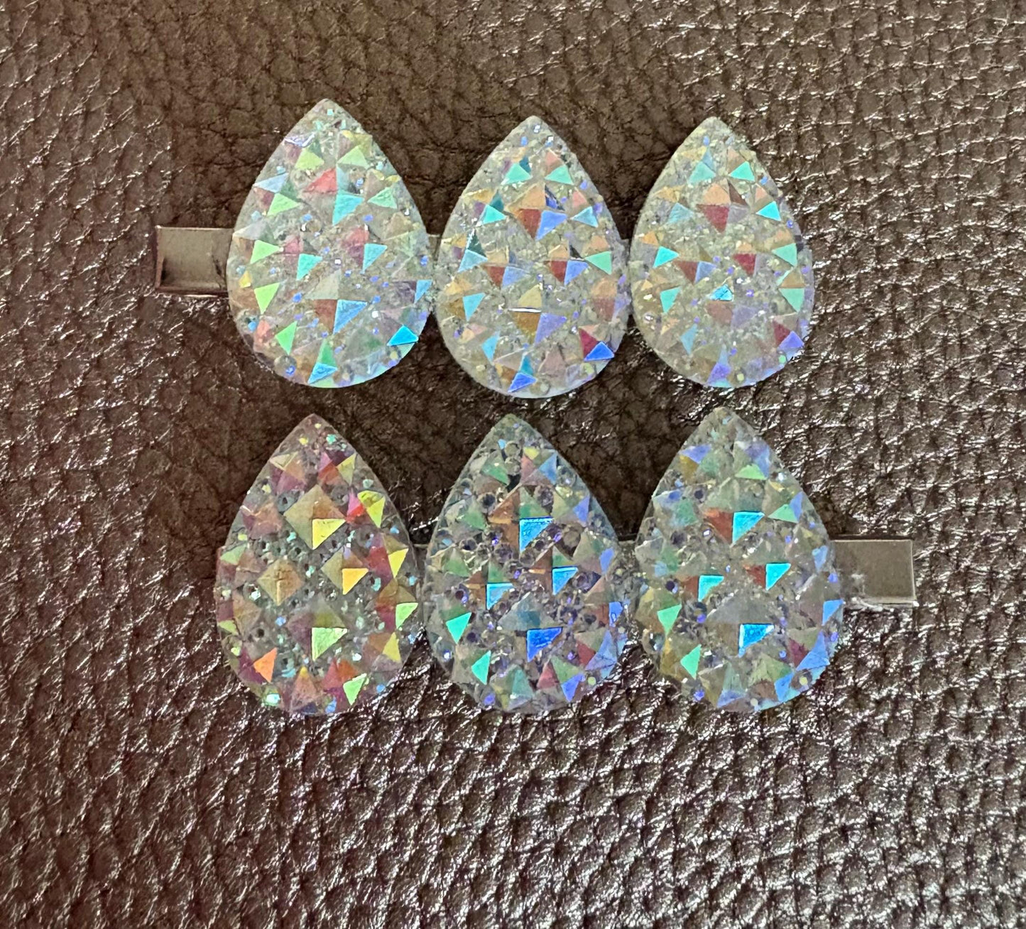 Heart, oval glitter sparkly small hair slide sliver fashion hair clip Christmas sold as pairs available in different styles valentines