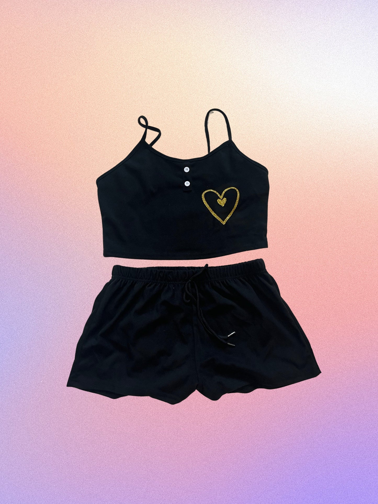 Soft velour Crop top and shorts set- available in peach, black and nude Soft Velour Crop Top and Shorts Set | Cozy Loungewear | Stylish Casual Outfit | Comfortable Two-Piece Set for Women