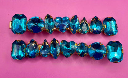 Sparkling 8cm Long Hair Clips Rhinestone Hair Accessories for Women Perfect Gift for her