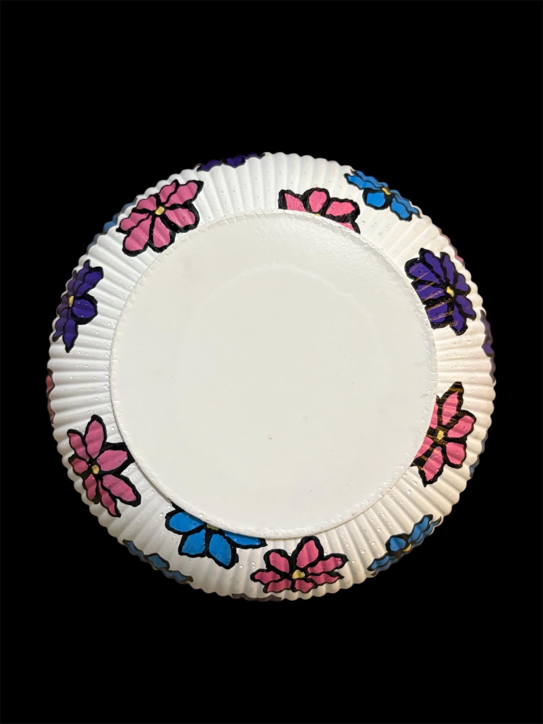 Hand Painted Highland Cow Decorative Bowl Rustic Farmhouse Jewelry Dish Trinket Holder Cute Cow Gift for Animal Lovers