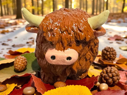 Adorable Small Autumn Animal Ornaments – Handcrafted Fall Decor for Your Home