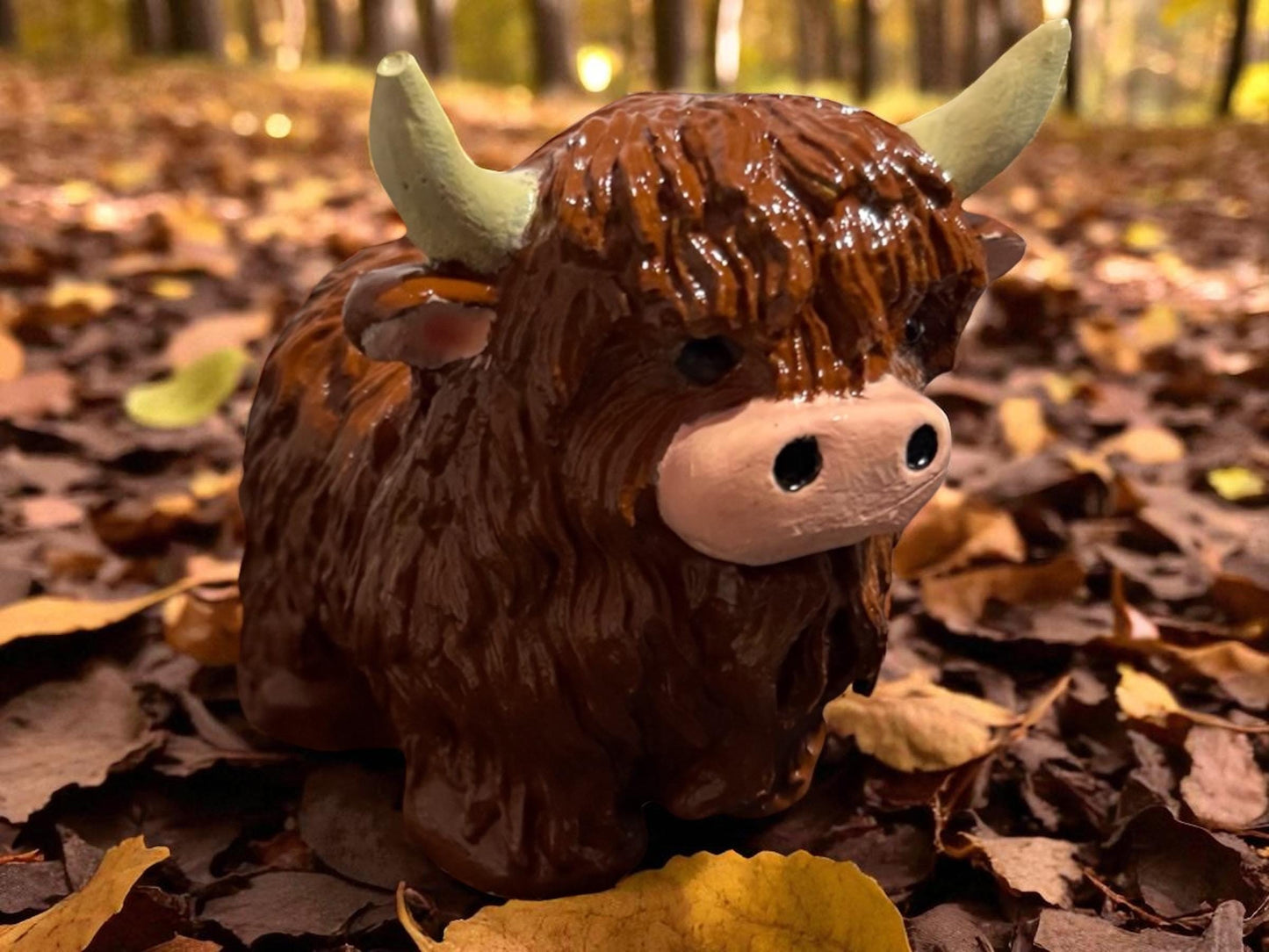 Adorable Small Autumn Animal Ornaments – Handcrafted Fall Decor for Your Home