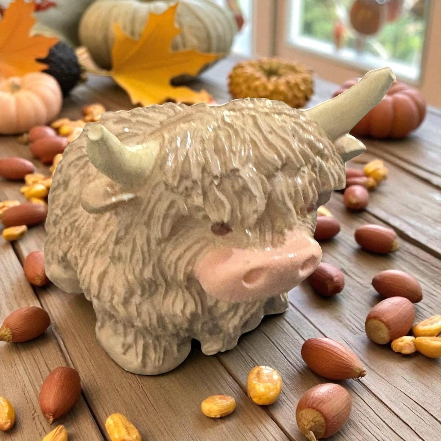 Adorable Small Autumn Animal Ornaments – Handcrafted Fall Decor for Your Home
