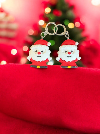 Adorable Christmas Earrings Santa, Penguin, Gnome, Stocking Sweater Designs Handmade Holiday Earrings Cute Festive Jewelry Gifts