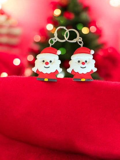 Adorable Christmas Earrings Santa, Penguin, Gnome, Stocking Sweater Designs Handmade Holiday Earrings Cute Festive Jewelry Gifts