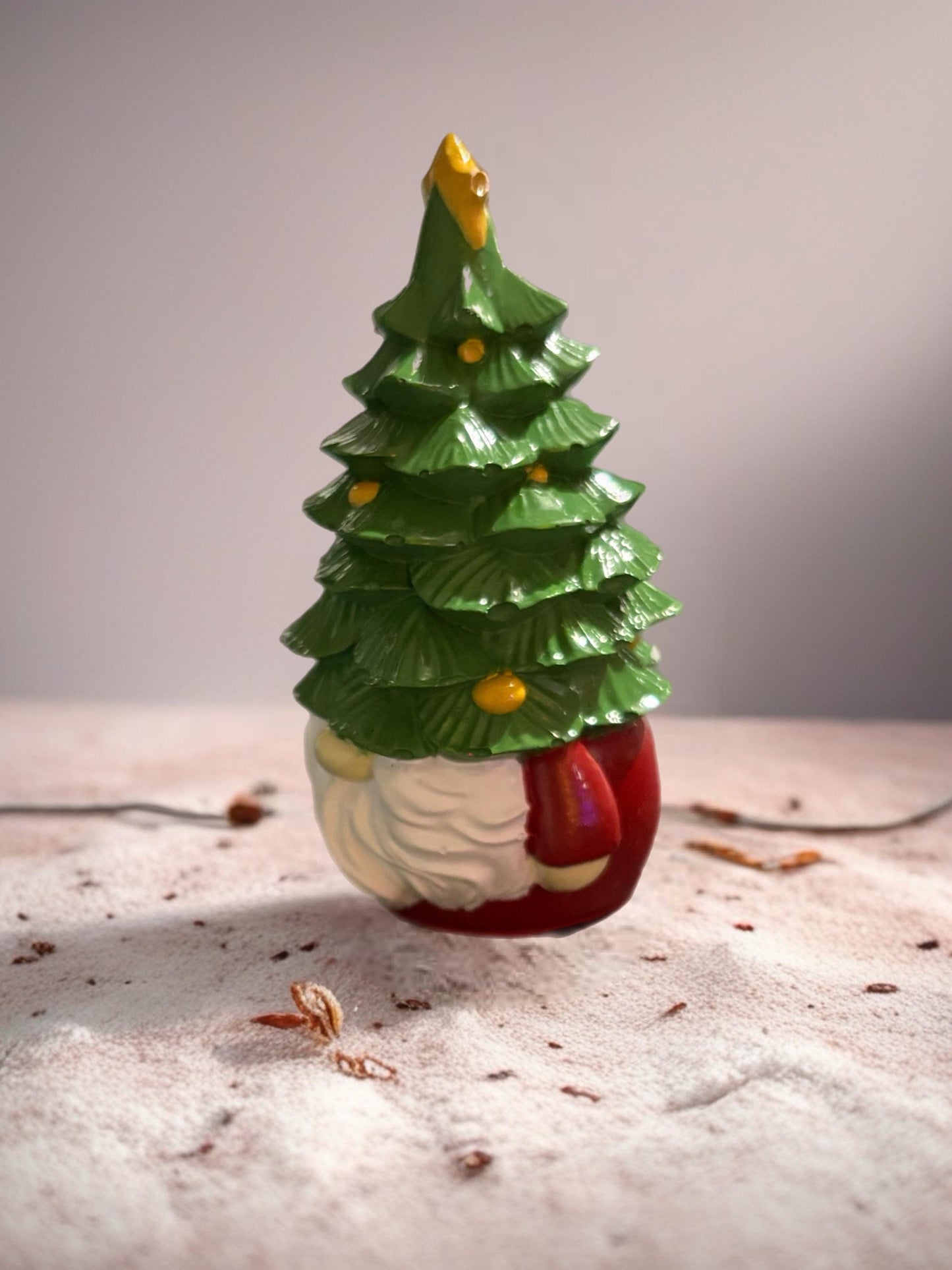 Ceramic Christmas Figures Hand-Painted Holiday Figurines Snowman, Reindeer, Gnome, Nutcracker, Christmas Tree Festive Home Decor