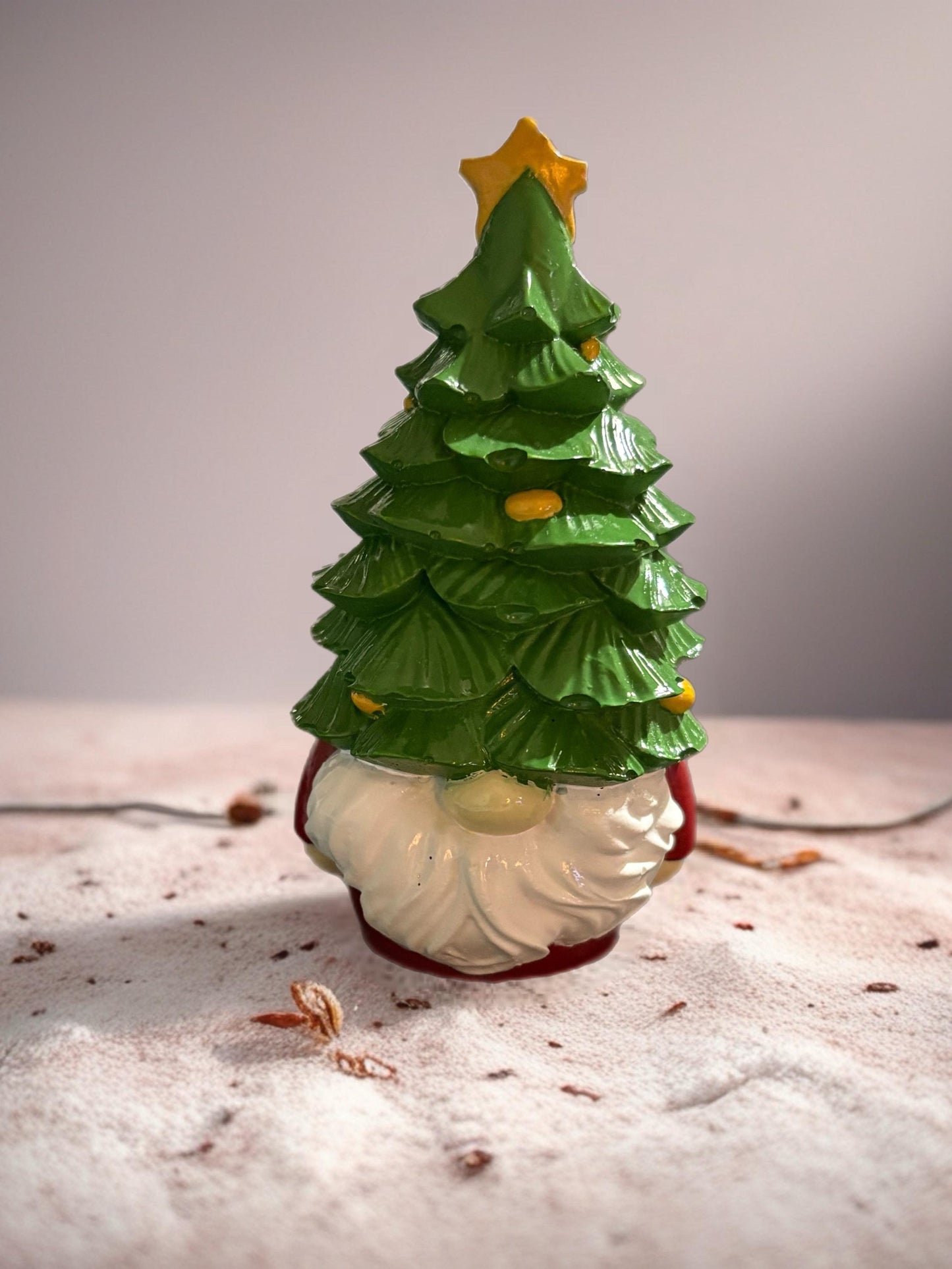 Ceramic Christmas Figures Hand-Painted Holiday Figurines Snowman, Reindeer, Gnome, Nutcracker, Christmas Tree Festive Home Decor