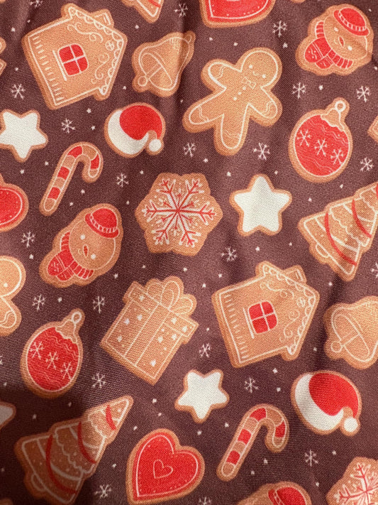 V Shape Christmas Pillowcase Satin Feel Polycotton Cover 75x35cm Hair Friendly V Pillow Cover Festive Snowman, Snowflake, Gingerbread